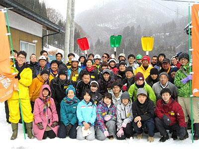 雪かきを楽しく安全に